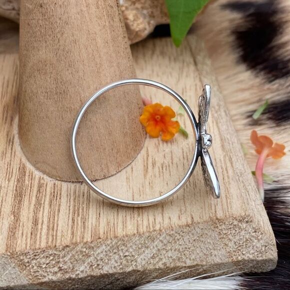 Sterling Silver Dragonfly Ring - Picture 4 of 5